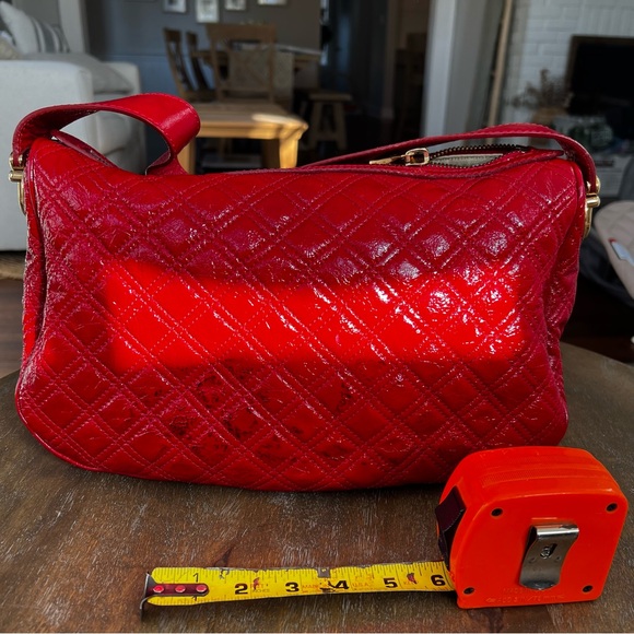 Marc Jacobs Red Patent Shoulder Bag - Picture 5 of 10